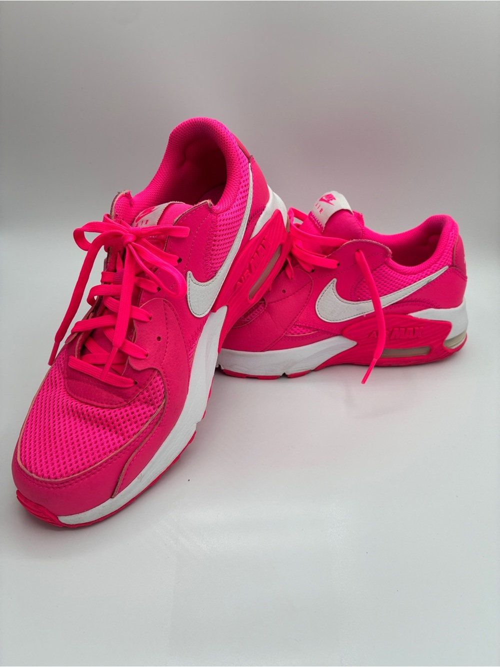 Nike Air Max Excee Pink and White Sneakers